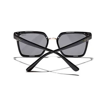 QUAY AUSTRALIA Upgrade #QuayXJaclynHill Black/Gold Smoke One Size