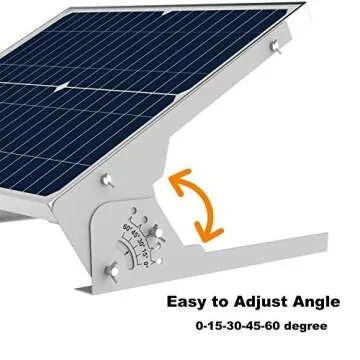 SUNER POWE Adjustable Solar Panel Mount Racks - Folding Mounting Tilt Brackets for Wall, Roof, RV and Off Grid Solar System