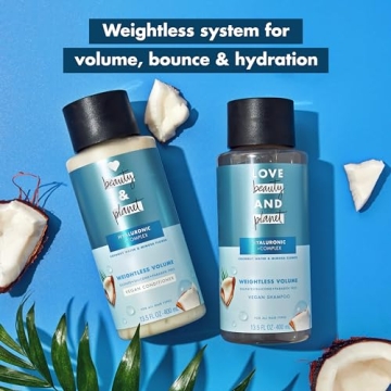 Love Beauty and Planet Coconut & Mimosa Shampoo Duo 13.5 oz