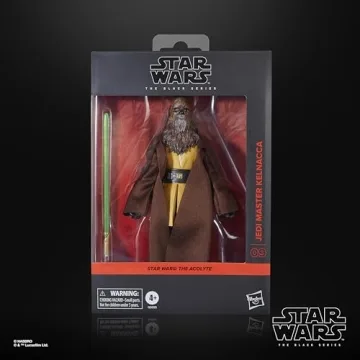 Collectible 6-Inch Jedi Master Kelnacca Action Figure
