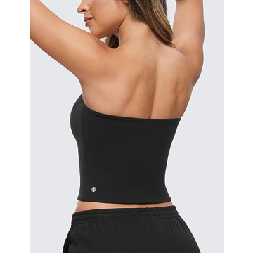 CRZ YOGA Butterluxe Tube Top - Soft, Stylish & Supportive