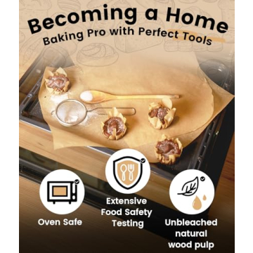 300 PCS Parchment Paper Baking Sheets - Perfect for Your Baking Needs!