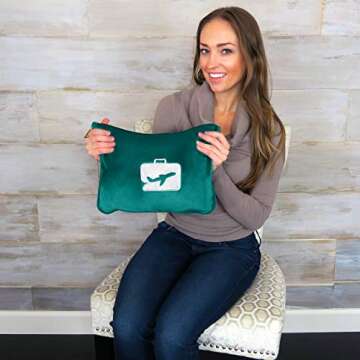 EverSnug Travel Blanket & Pillow - Ultra-Soft, Compact, Lightweight
