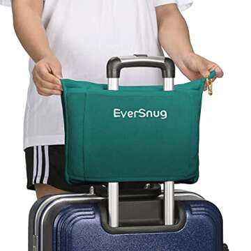 EverSnug Travel Blanket & Pillow - Ultra-Soft, Compact, Lightweight
