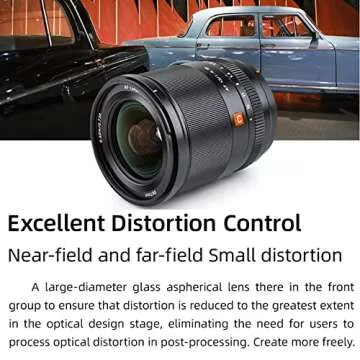 VILTROX 13mm f/1.4 F1.4 XF Auto Focus Lens for Fujifilm X-Mount Camera,Wide Angle Camera Lens for Fuji X-Pro2 X-Pro3 X-S10 X-T5 X-T30 XT30II X-T100 X-T200 X-H2 X-H2S X-A5 X-A7 X-E2S X-E3 X-E4