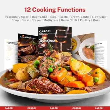 CARORI 9-in-1 Electric Pressure Cooker: Smart Cooking Made Easy