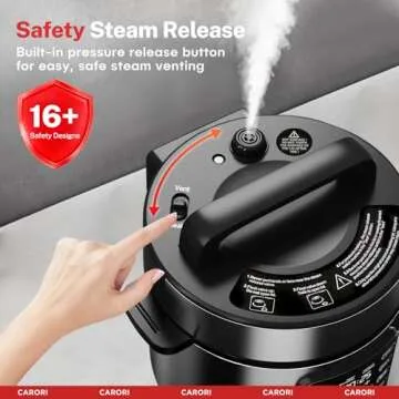 CARORI 9-in-1 Electric Pressure Cooker: Smart Cooking Made Easy