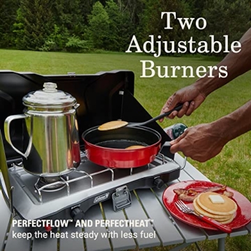 Coleman Triton+ Portable 2-Burner Camping Stove Review