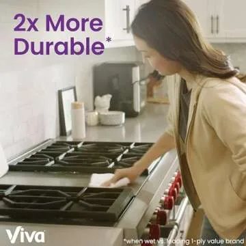 Viva Signature Cloth Paper Towels for Effortless Cleaning
