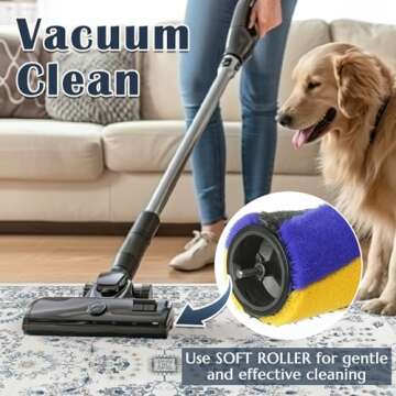 jinchan Area Rug 6x9 Vintage Washable Floral Rug Retro Distressed Non Slip Accent Floor Cover Thin Indoor Boho Soft Carpet for Living Room Bedroom Dining Room Blue