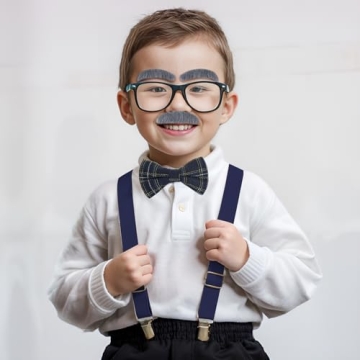 Adorable Kids Old Man Costume Set for Dress Up Fun