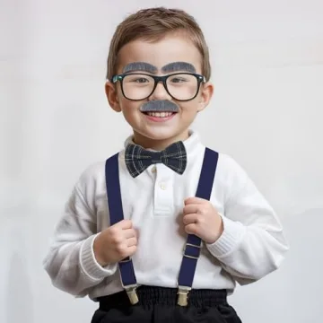 Adorable Kids Old Man Costume Set for Dress Up Fun