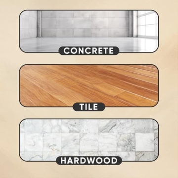 Gorilla Mats Premium Extra Large Yoga Mat Non-Slip Comfort