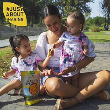 Just About Foods Organic Dried Mangoes Pack of 2 - 1 lb