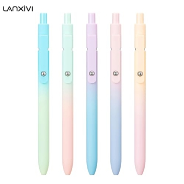Lanxivi Gel Pens Set for Smooth Writing and Comfort