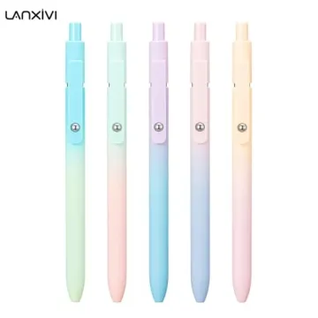 Lanxivi Gel Pens Set for Smooth Writing and Comfort