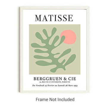 Matisse-Inspired Wall Art Print 11x14 - Modern Decor