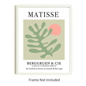 Matisse-Inspired Wall Art Print 11x14 - Modern Decor