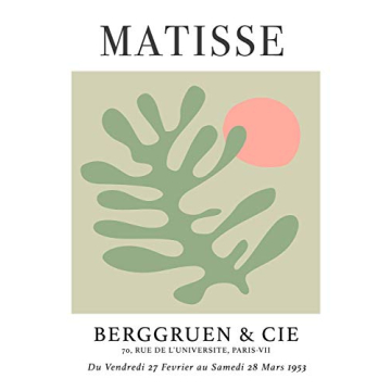 Matisse-Inspired Wall Art Print 11x14 - Modern Decor