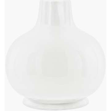 Mark&Day Table Lamps, Kolleen Cottage Cream Bedside Table Lamp for Nightstand Bedroom, Living Room or Office (13" H x 8" W x 8" D)