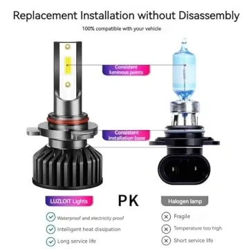 Wenicaca Silverado H11 Bulbs for Enhanced Road Safety