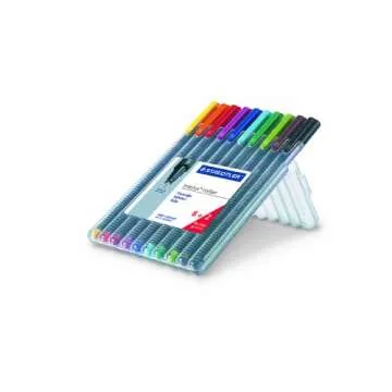 Staedtler Triplus Rollerball Pen Bonus Pack - 10 Colors