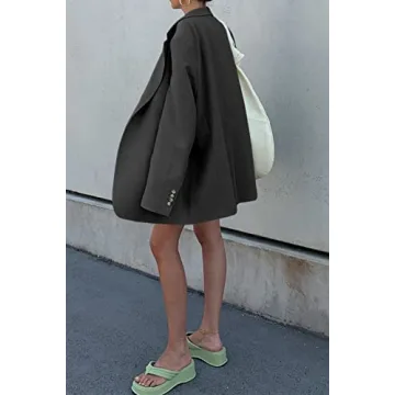 Grlasen Women Elegant Oversized Blazer for Every Occasion