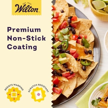Wilton 14 Inch Non-Stick Pizza Pan for Perfect Results