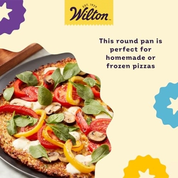 Wilton 14 Inch Non-Stick Pizza Pan for Perfect Results