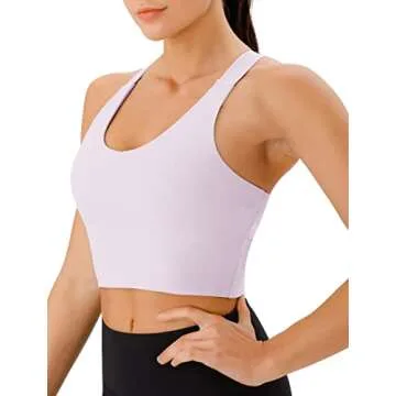 JOYSPELS Criss-Cross Sports Bra Extra Comfort for Women