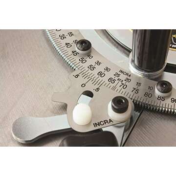 Precision INCRA Miter1000/HD Miter Gauge with Telescoping Fence