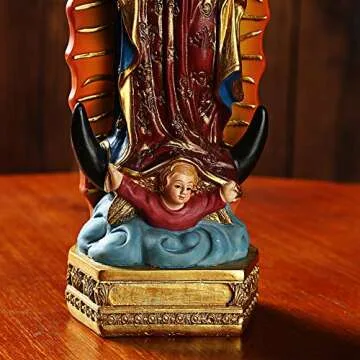 Our Lady of Guadalupe Resin Statue for Home Decor