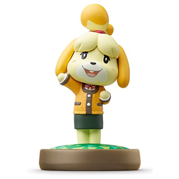 Amiibo Animal Crossing Series Figure - Collectible Isabelle in Winter Clothes