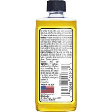 Goo Gone Original - 2 Ounce - Surface Safe Adhesive Remover Safely Removes Stickers Labels Decals Re...