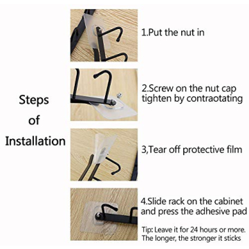 Art Secret Mug Holder Under Cabinet - Space Saving Design