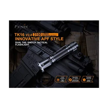 Fenix TK16 V2 Tactical Flashlight - 3100 Lumens USB-C Rechargeable