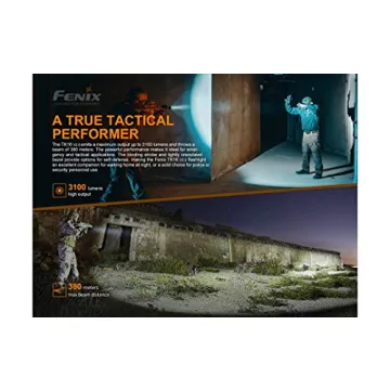 Fenix TK16 V2 Tactical Flashlight - 3100 Lumens USB-C Rechargeable