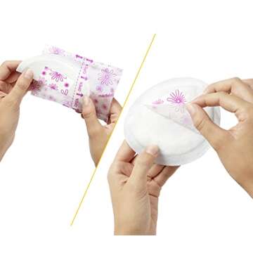 Medela Safe & Dry Ultra Thin Disposable Nursing Pads, 240 Count Breast Pads for Breastfeeding, Leakproof Design, Slender and Contoured for Optimal Fit and Discretion