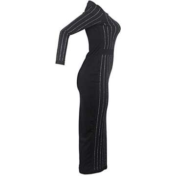 Women Sparkly Long Evening Cocktail Ball Gowns Vintage Party Wear Semi Formal Dress