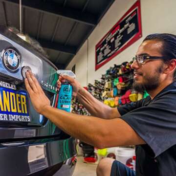 Chemical Guys CLY_KIT_2 Medium Duty Clay Bar and Luber Synthetic Lubricant Kit, 16 oz, 2 Items, Gray