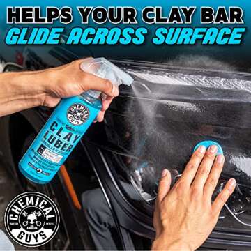 Chemical Guys Medium Duty Clay Bar Kit for Car Detailers