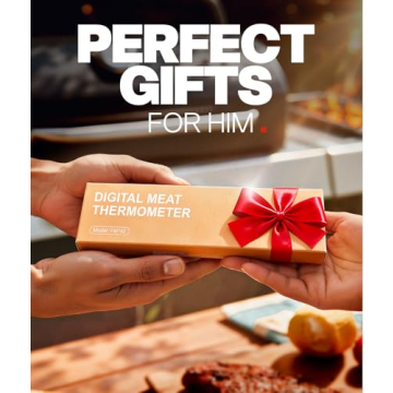 Digital Meat Thermometer - Instant Read Precision for Cooking, Grilling, BBQ