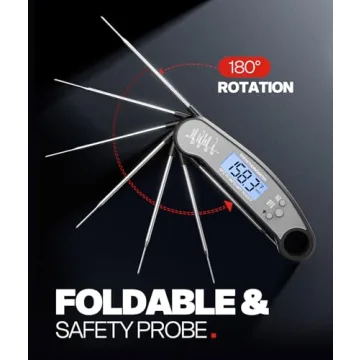 Instant Read Digital Meat Thermometer for Precision Cooking