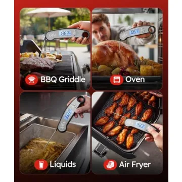 Instant Read Digital Meat Thermometer for Precision Cooking