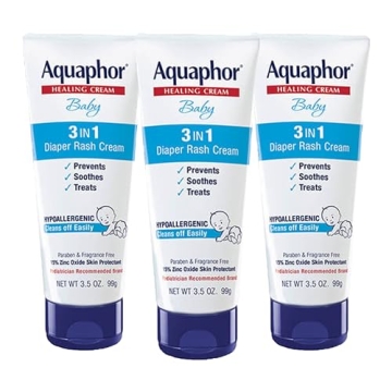 Aquaphor Baby Diaper Rash Cream 3 in 1 - 3.5 oz Tube