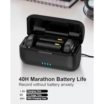 Wireless Mini Microphone for iPhone and Android Devices