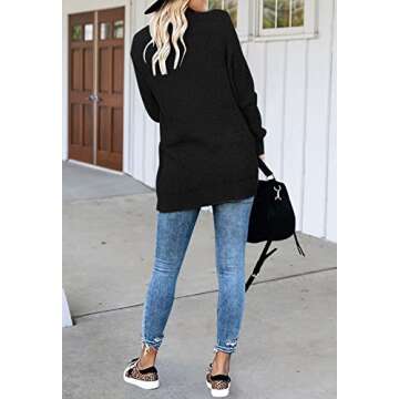 Women's Cozy Knit Open Front Cardigans for Fall Fashion