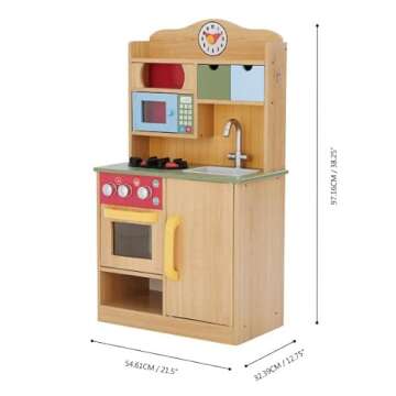 Teamson Kids Little Chef Florence Interactive Play Kitchen