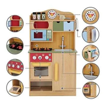 Teamson Kids Little Chef Florence Interactive Play Kitchen