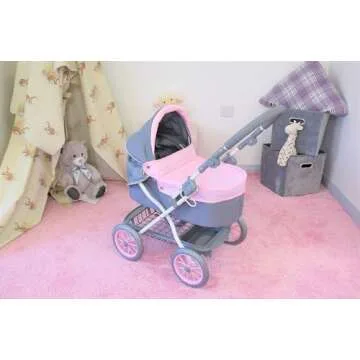 Buy KOOKAMUNGA KIDS Baby Doll Stroller Adjustable & Foldable